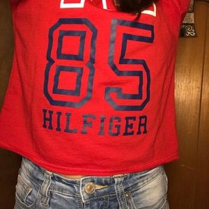 Tommy Hilfiger cropped sweatshirt long sleeve